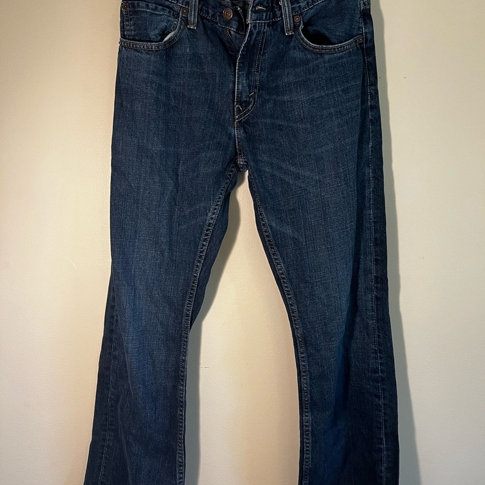 Levi's Dark Blue Bootcut Jeans
